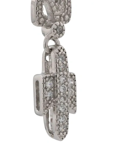 Shop V Jewellery Modern Earrings In Silver
