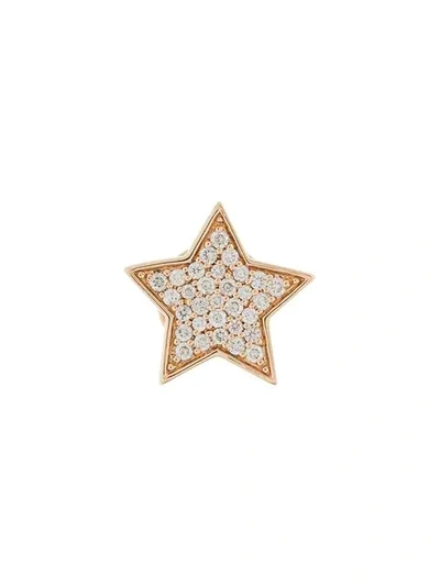 Shop Alinka 18kt Rose Gold Stasia Superstar Diamond Single Stud