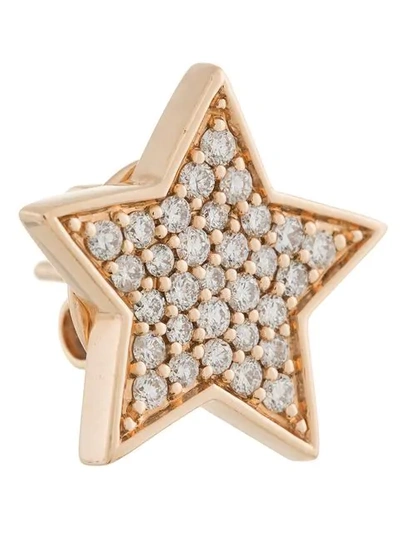 Shop Alinka 18kt Rose Gold Stasia Superstar Diamond Single Stud