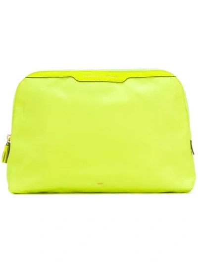 Shop Anya Hindmarch Lotions And Potions Make-up Bag In Yellow