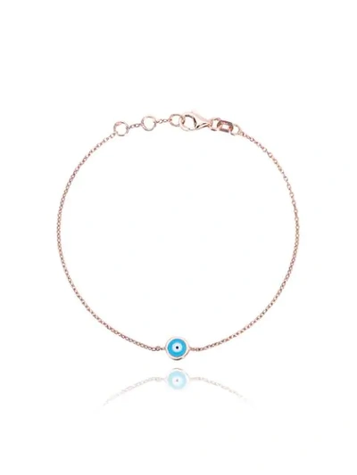 Shop Alemdara Didem Eye Bracelet In Metallic