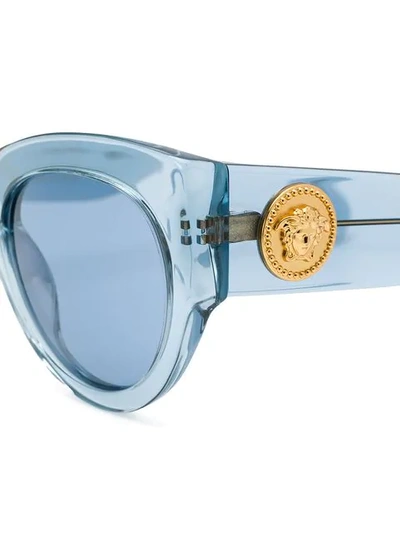 VERSACE EYEWEAR TRIBUTE SUNGLASSES - 蓝色