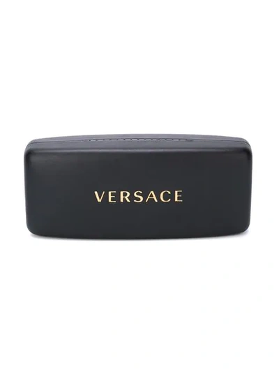Shop Versace Tribute Sunglasses In Blue