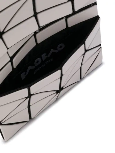 Shop Bao Bao Issey Miyake Prism Cardholder In Grey