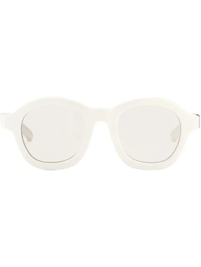 Shop Linda Farrow 3.1 Phillip Lim 39 C7 Sunglasses In White