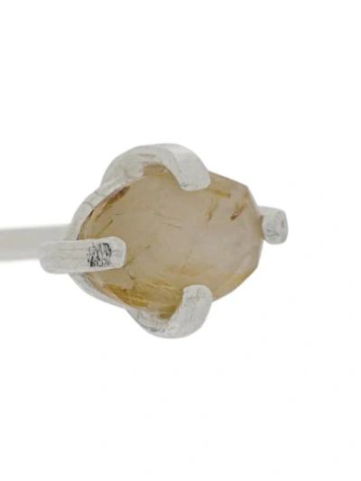 Wouters & Hendrix My Favourites Rutilated Quartz Earrings In Silver