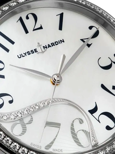 Shop Ulysse Nardin Classico Jade 37mm In White