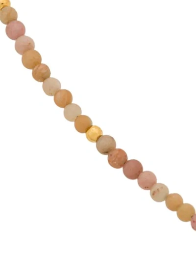 Shop Anni Lu Beaded Bracelet In Neutrals