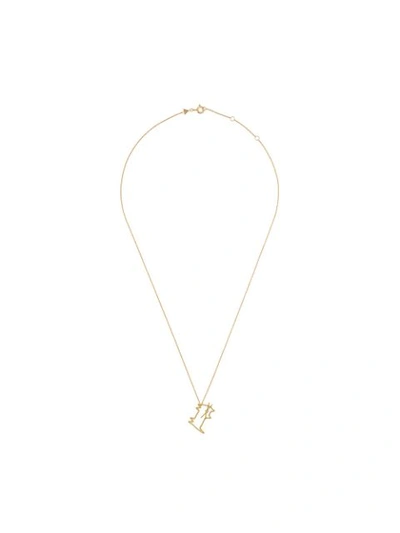 Shop Aliita 9kt Yellow Gold Gato Necklace