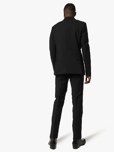 Shop Givenchy Classic Notched Lapel Tailored Tuxedo In Black