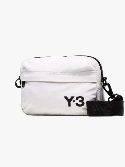 Shop Y-3 White Logo Belt Bag