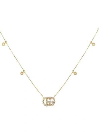 Shop Gucci Gg Running Necklace In 8000