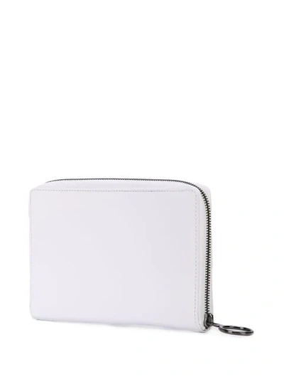 Shop Off-white Arrow Logo Wallet In White
