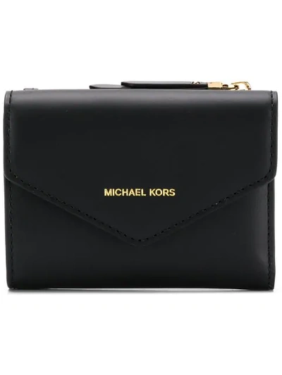 Shop Michael Michael Kors Portemonnaie Mit Kuvertform In Black