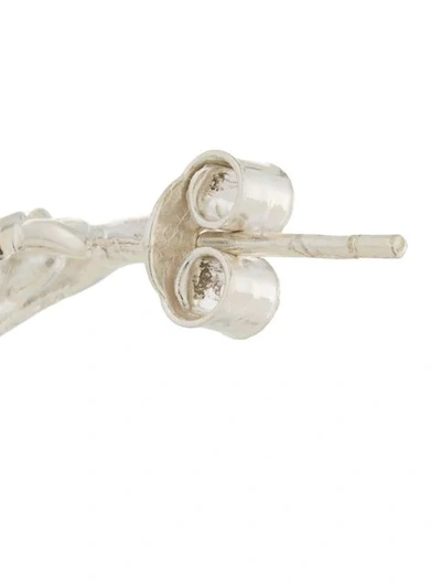 Shop Meadowlark Alba Hoop Earrings In Silver