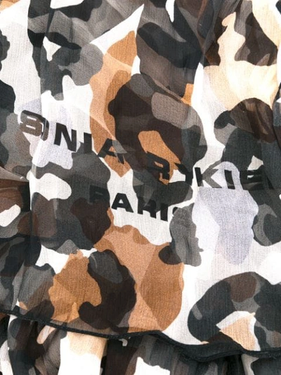 Shop Sonia Rykiel Leopard Print Scarf - Neutrals