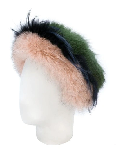 Shop Mr & Mrs Italy Gradient Head Band In Multicolour