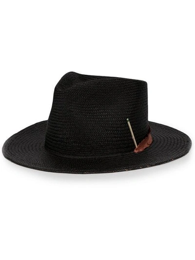 Shop Nick Fouquet Brock X Nick 1 Fedora Hat In Black