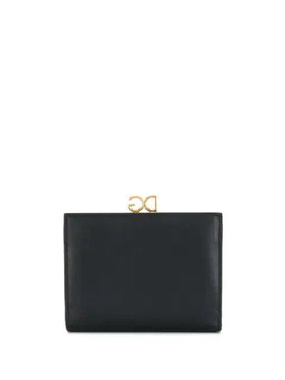 Shop Dolce & Gabbana Small Devotion Wallet In Black