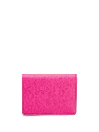 Shop Dolce & Gabbana Logo Wallet In 80411 Rosa Geranio