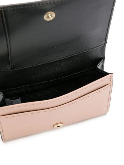 Shop Tila March Two-tone Wallet In Neutrals