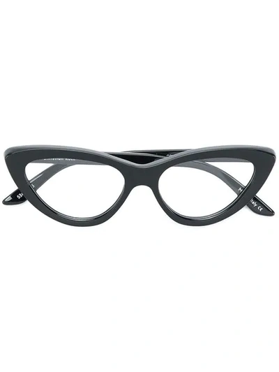 Shop Christian Roth Firi Glasses In Black