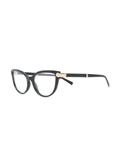 Shop Versace Eyewear V-rock Glasses - Black