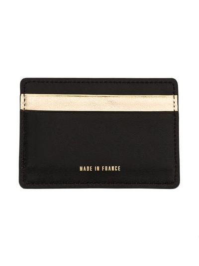 Preciously Star Embellished Cardholder - Black In Black