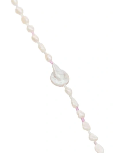 Shop By Alona Beaded Pearl Necklace In White