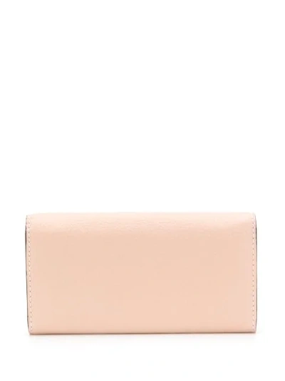 Shop Chloé Marcie Long Wallet In Pink