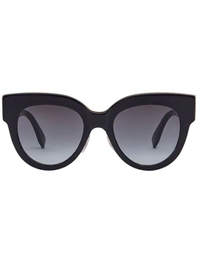 Shop Fendi F Is  Sunglasses In Black