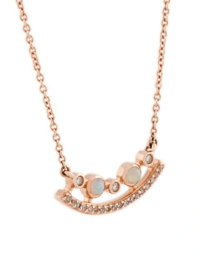 Shop Astley Clarke Icon Nova Ellipse Necklace - Metallic