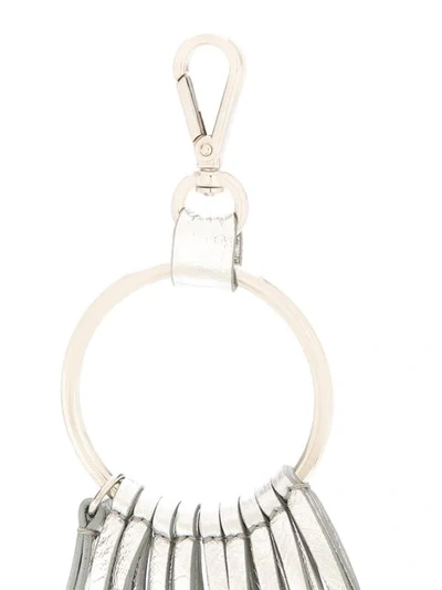 Shop Ports 1961 Tassel Ring Keyring In Silver