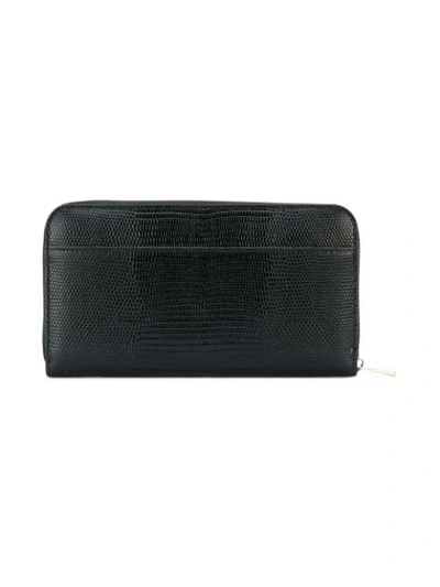 Shop Dolce & Gabbana Continental Wallet In Black