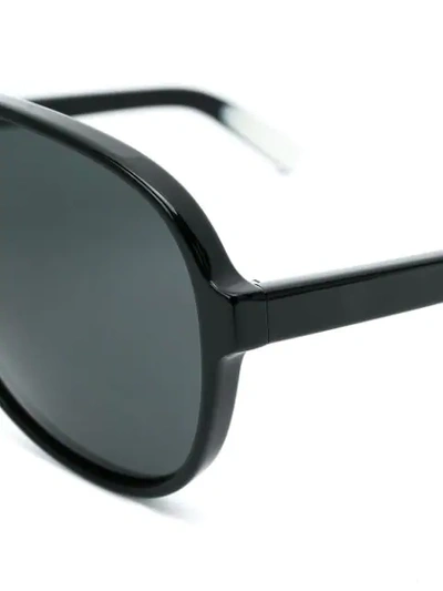 Shop Joseph Brompton Sunglasses In Black