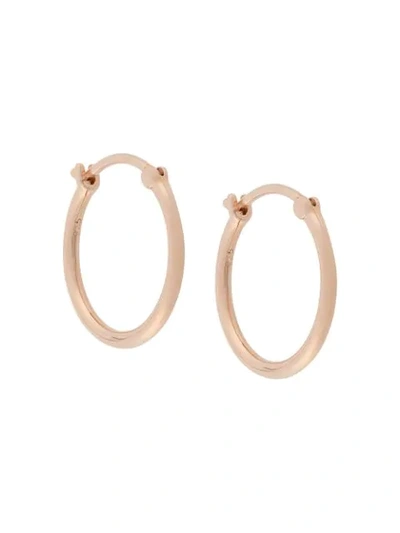 Shop Astley Clarke Calder Hoop Earrings In Metallic