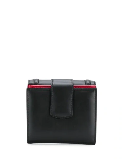 Shop Dolce & Gabbana Compact Wallet In Black