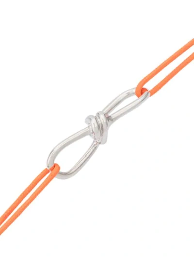 Shop Annelise Michelson Mini 'wire' Armband In Orange