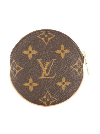 Shop Pre-owned Louis Vuitton Vintage Portmone Ron Coin Case - Brown