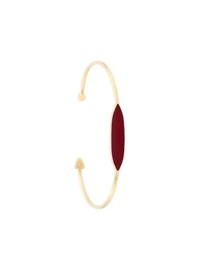 Shop Aliita 9kt Yellow Gold Chromatic Indicators Cuff Bracelet