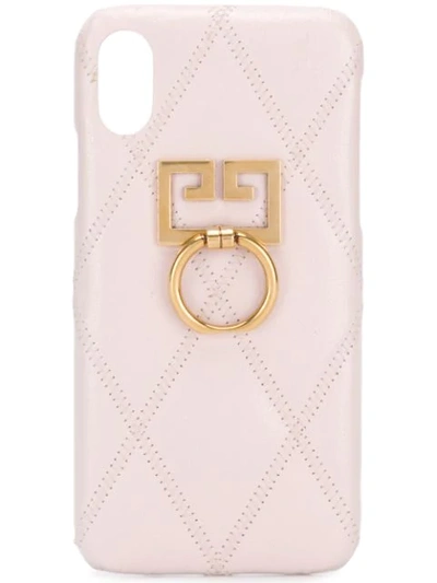 Shop Givenchy Quilted Iphone X/xs Case In Pink