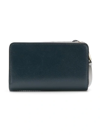 Shop Marc Jacobs Snapshot Compact Wallet In Blue