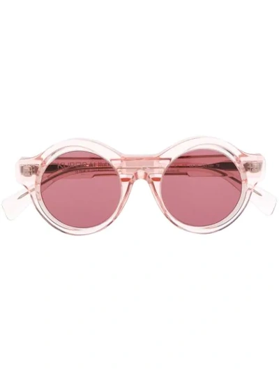 Shop Kuboraum A1 Sunglasses In Pink
