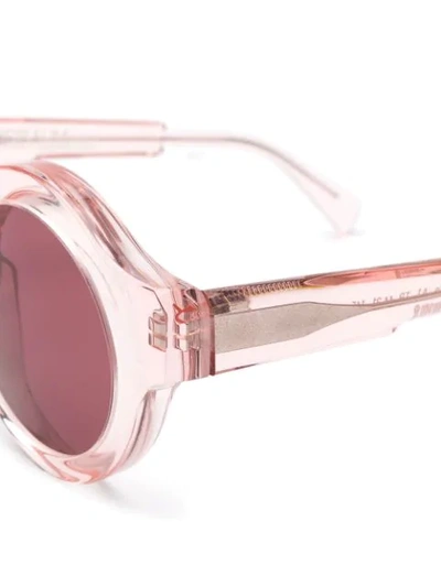 Shop Kuboraum A1 Sunglasses In Pink