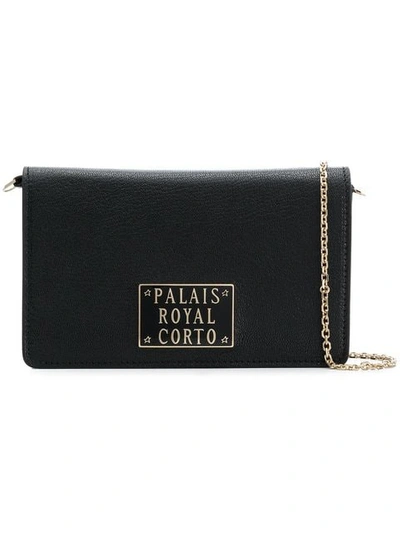 Shop Corto Moltedo Royal Chain Wallet In Black