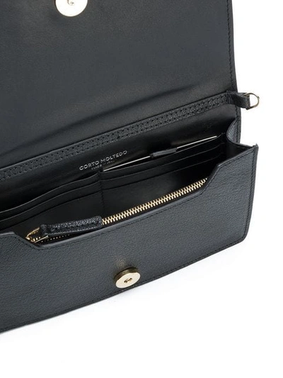 Shop Corto Moltedo Royal Chain Wallet In Black