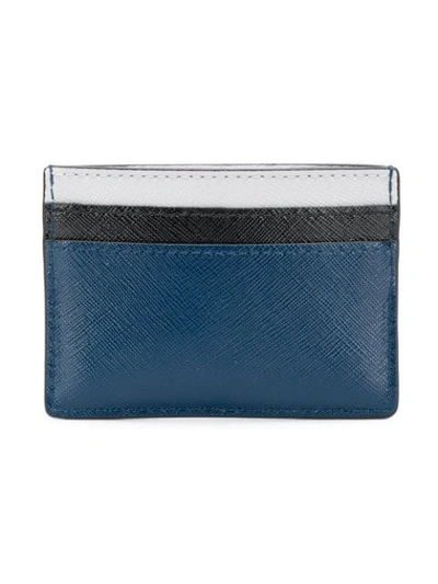 Shop Marc Jacobs Snapshot Cardholder Wallet In Blue