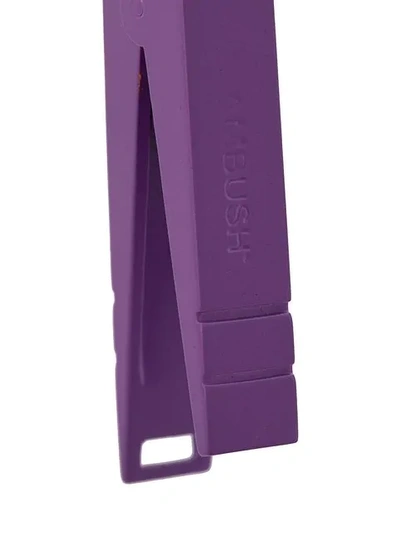 AMBUSH NOBO CLIP EARRING - 紫色
