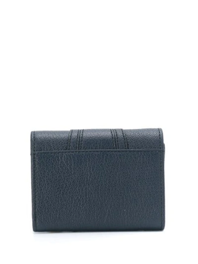 Shop See By Chloé Trifold Wallet In Blue