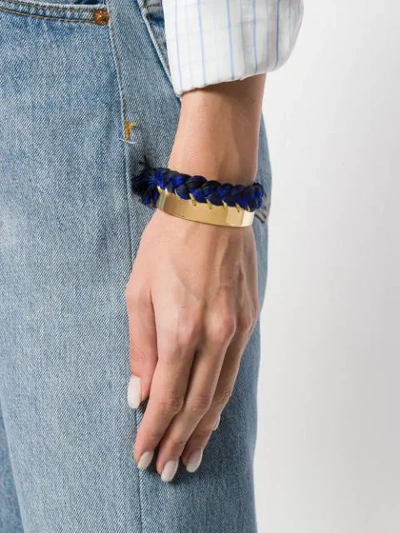 Shop Aurelie Bidermann Do Brazil Bracelet In Blue